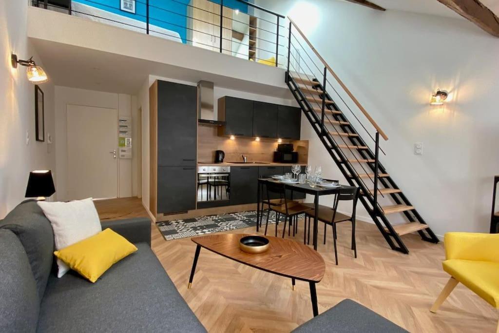 Duplex Standing - Hyper Centre - Tout Equipe Digione Esterno foto